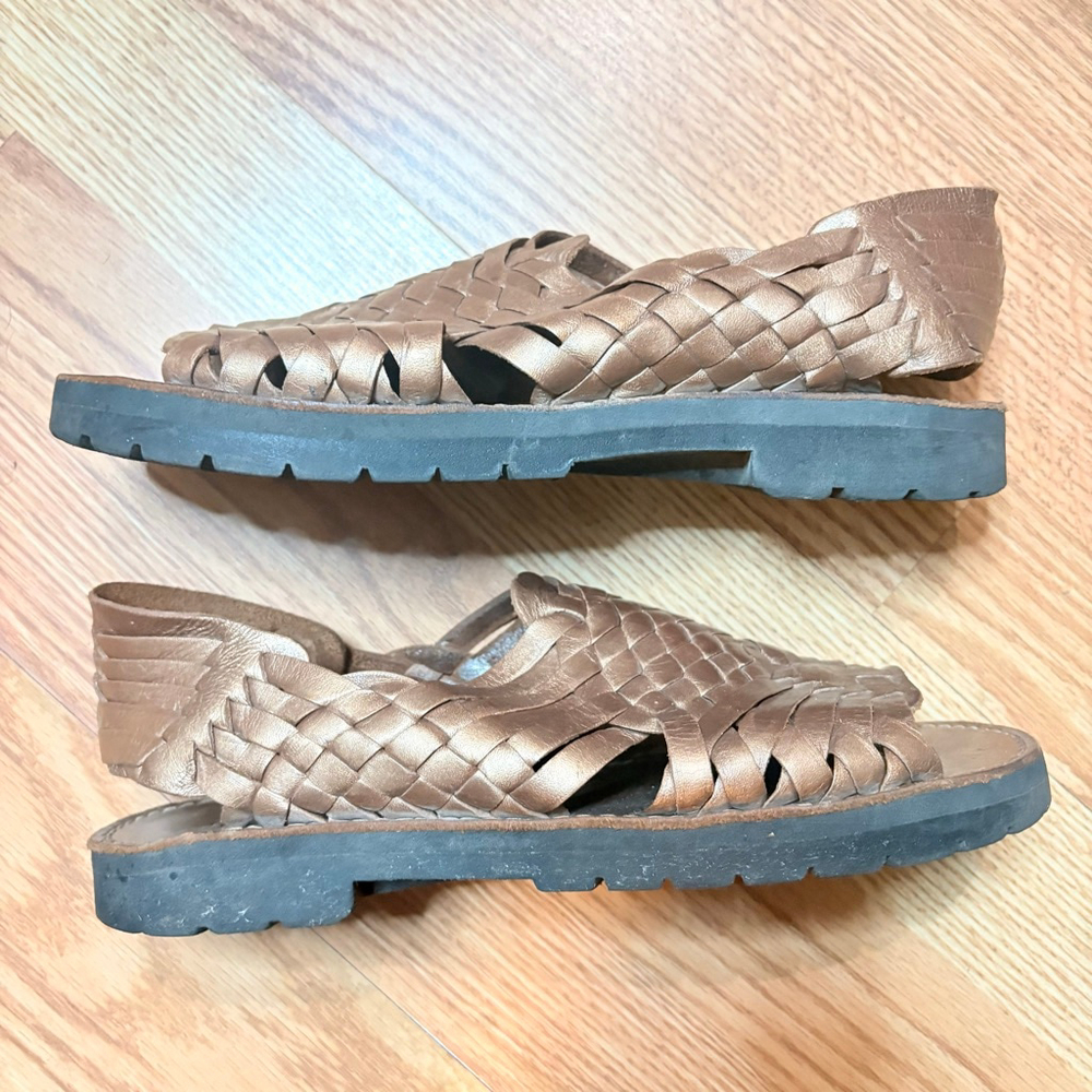 Brand X Leather Sandals Size 9 - Picture 2 of 9